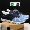 2023 Designer Running on X Cloud 1 chaussures Cloudsurfer Cloudaway All White Lumos Black Frost Cobalt Eclipse Curcuma Acai Purple Cobalt Men Women Trainers Sporof blanc