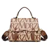 Bolsos para mujer al por mayor 12 colores letras retro elegantes Bolsa de madre impresa atmósfera elegante bolso de cuerpo cruzado