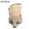 Dansschoenen Dileechi Brand Latin Dancing Women's Party Salsa Show's Adult Ballroom unieke hoogwaardige hoogwaardige