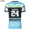 2024 Cronulla Sharks Home Rugby Jersey 2023/24 Cronulla Sharks Черная бейсболка Hatrainting Jersey Size S-3xl --- 5xl FW24