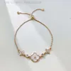 Designer Louies VUTTION Bracciale Clover Necklace Women Luxury Gioielli Seikos Internet Celebrity Celebrione Drop Glue Donkey Home Home Sago Bracciale Womens Luxury