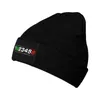 Boinas 1N23456 Motocicleta Biker Biker Knit Feizes Chapéus de inverno Caps quentes para homens Mulheres