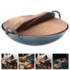 Pans Mini Amphora Wok Chercheur Accessoires ACCESSOIRES DE FRYING PAN CUISINE ORNAMENT FER WRIRGE