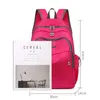 Mochila Escola dobrável Caminhadas viagens ao ar livre Esporte leve Folding Folding Casual Bag Laptop Unissex Pacotes à prova d'água