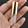 Speicherflaschen 100pcs/Los 5ml leerer Kosmetikkoffer -Reisesprayflaschen Parfüm für Geschenkprobe Mini Parfum Make -up enthalten