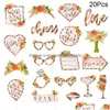 Autre mariage Favors Team Bride P O Booth Props Lunettes Bachelorette Hen Party Decoration Supplies to Be Just Marié OBOOTH Gift Dr Dhr8l