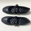 Femmes de qualité supérieure Chaussures de ballet surfaces en cuir / tissu les bas en cuir authentiques taille 35-41 26988