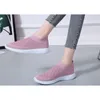 Casual Shoes 2024 Sommer Frauen vulkanisiert hochwertige Sport-Slip-on-Flat-Slattern XL Größe 43