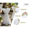 Table Cloth Stretch Skirt White Cover El Conference Cocktail Bar Round Solid ColourCross Border Banquet Decor