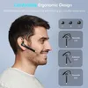 Écouteurs Bluetooth 5.3 Headphones Stéréo Hands Free Noise Anceling Business Headset With HD Mic pour tous les téléphones intelligents 240411