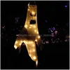 Other Wedding Favors Large Led Halloween Outdoor Light Hanging Ghost Party Dress Up Glowing Spooky Lamp Horror Props Home Bar Decora Dhho7