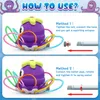 Outdoor Water Sprinkler Baby Toys Cartoon Octopus Backyard Garden for Children 3 4 5 6 7 Year Bath Toy 240415