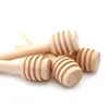 Honey Stir Bar Mixing Handle Jar Spoon Wood Dipper Long Sticks Supplies Honeys Kitchen Tools