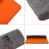 Cases Vogek Switch Felt Storage Bag Game Console Protective Cover Multifunction Game Card Charging Cable Case for Nintendo Switch