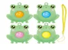 Candy Color Push Perse Toys Finger Bubble Panda Frog Key Chain Cute Children's Mini Pandents for Bags Gifts Keyring G98VBUG9057488