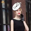 Berets europejski kapelusz mody elegancka elegancka czapka cape cormetp impreza fedoras girls nosza b-7525
