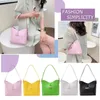 Totes Shoulder Bag Leather Casual Small Tote Female Travel Underarm Top Handle Bags Leisure Purse For Women