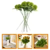 Decoratieve bloemen 12 pc's plant kunstmatige paardenbloem bruiloft decoraties plastic planten struiken struiken po prop