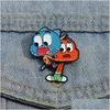 Cartoon Accessoires Abenteuer Emaille Pins benutzerdefinierte Comedy Animation Broschen Revers Abzeichen Witzige Schmuck Geschenk für Kinder Freunde Drop del dhuow