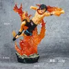 Действие Игрушка Фигуры 16 см. Аниме -фигура gk portgas D. Ace Action Figure Collection Collection Toys Doll Toys