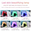 Prix d'usine Facial Skin Care Machine Thérapie lampe 7 couleurs Timer Beauté Salon Spa Dispositif LED Red Light Therapy Masque