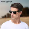 Kingseven Polaryzowane okulary przeciwsłoneczne pełne ramy aluminiowe materiały napędowe okulary okulary dla mężczyzn Oculos Masculino 240411