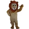 2024 New Adult Lion Maskottchen Kostüm Spaß Outfit Anzug Geburtstagsfeier Halloween Outdoor Outfit Suitfestival Kleid