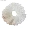 Haar rubberen bands Haaraccessoires Vierlaags Otensed Lace Franse Hair Ring Persring Stand Haar stropdas Lolita Lace Accessories Ins Diy Soft 1 Piece Y240417