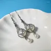 Boucles d'oreilles en peluche interchangeable support de repos de remplacement de pierre vide pour femmes bijoux de fête D7wb