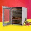 Dehydrators 16 Trays Food Dryer Commercial Food Dehydrator Machine Fruit Dehydrator Stainless Steel Vegetables Pet Meat Drying Machine