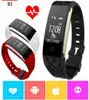 2017 Dynamic Heart Frequenza cardiaca S2 Smartband Fitness Tracker Step Counter Smart Watch Band Brickband Vibration per iOS Android PK ID107 FI2281660