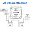 Nouvelle batterie à double batterie Smart isolateur 12V 140A Tension Séparateur intelligent VSR Relay Relay Imperproof Control Contrut