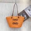 Femmes bohème boho paille de plage sac pour femmes concepteur de tricot crochet sacs de broderie d'été