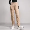 Pantalon féminin 2024 Jame droite lâche et mince plus taille thermique Coton pour femmes Pantalones de Mujer