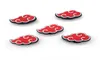 30pcs Red Cloud Anime Charms PVC Shoe Charm Buttons Buttons Acessórios Pinos1570532
