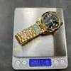 Luxury Men Arf Factory 40mm 18ct Yellow Gold 3255 Movement Automatic Mens 228238 Men's Sapphire Waterproof Watches Tjocklek 12.2mm Diamond Scale