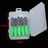 BAITS LURS 10pcs Luminous Green Squid Jig Hook Deep Sea Drop sous-marin Jigs Catch Fishing Lure Tackle4147873 Livraison Sports Outdoor OT59I