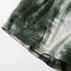 Plus Size Drawstring Waist Summer Casual Tie Dye Short Loose Wide Leg Knot Shorts Large Sports 6XL 7XL 8XL 240415