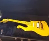 Rare Diamond Series Prince Yellow Cloud Guitare Guitare Aulne Maple Nec Col Metal Couvre de tige de tige Around Bla7173255