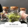 Vases Craft Storage Jar Transparent Corked Drift Bottles Star Shape Glass Jars For Home Outdoor