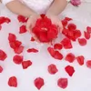 Flowers 10003000Ps 55Cm Petal Dried Rose For Wedding Party Decoration Romantic Artificial Flower Walkway Carpet 230613