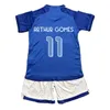 24 25 Cruzeiro Kids Kit Soccer Jerseys William Juan Dinnenno Bruno Arthur Gomes Nerisarthur Gomes M.Pereira Home Child Suit voetbal Shirts Uniformen Uniformen