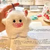 Presentata per le porte Tornari a ciondolo adorabile adorabile ragazza graziosa ciondolo peluche molto ricercato richiesto Accessori per zaini decorativi della catena chiave a ciondolo Y240415