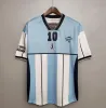 1998 Argentyna retro koszulka piłkarska 1986 1993 1994 1996 1997 2000 2002 2006 2016 Koszulki futbolu w stylu vintage długie rękawy Maradona Lopez Batistuta Riquelme