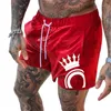 Boîtes à hommes Shorts Swimswear Swim Beach Streetwear Swimming Swimming Pantals Suite à course Sports Sports Male 240409