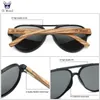 Sonnenbrille der Holzbrille für Frauen Männer Holzbrillen polarisiert UV400 Hochwertiger Brillenzubehör Original Box 240416