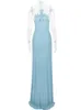 Taruxy Flower Splice Mesh Bodycon Vestido para mujeres Summer Sexy Slim Long Dresses Fiesta de la mujer sexy Vestido de noche de espalda Mujer 240417