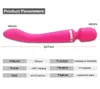 Dildos Toy20 Hızları Güçlü AV Vibratör Sihirli Değnek Kadınlar Yetişkin Çiftler Vücut Masajı Klitoris Stimülatörü Ürün Dükkanı Q05081725072