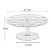 616 HOLE okrągły akrylowe lody stożkowe deser deserowy stojak na imprezę na ślubne jadalni zapasy 240415
