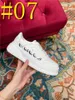 2024 Topes de alta calidad de zapatos casuales diseñador lujoso esqueleto huesos corredor superior esqueleto bajo mujer zapatillas retro retro blanco blanco encaje de cuero talla 35-45